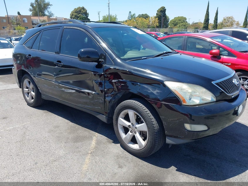 2007 Lexus Rx VIN 2T2GK31U27C003019 IAAI salvage auction — SIDE, Salvage (California), sold $1,450 on 2026-08-26 (photo 1)
