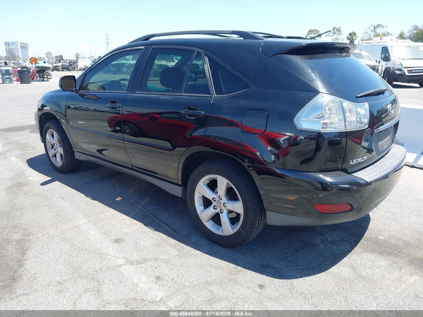 2007 Lexus Rx VIN 2T2GK31U27C003019 IAAI salvage auction — SIDE, Salvage (California), sold $1,450 on 2026-08-26 (photo 3)