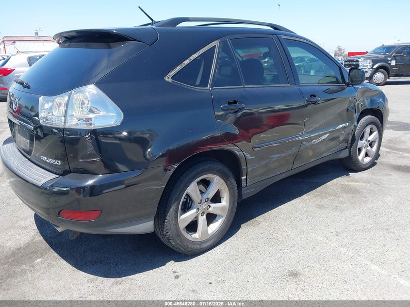 2007 Lexus Rx VIN 2T2GK31U27C003019 IAAI salvage auction — SIDE, Salvage (California), sold $1,450 on 2026-08-26 (photo 4)