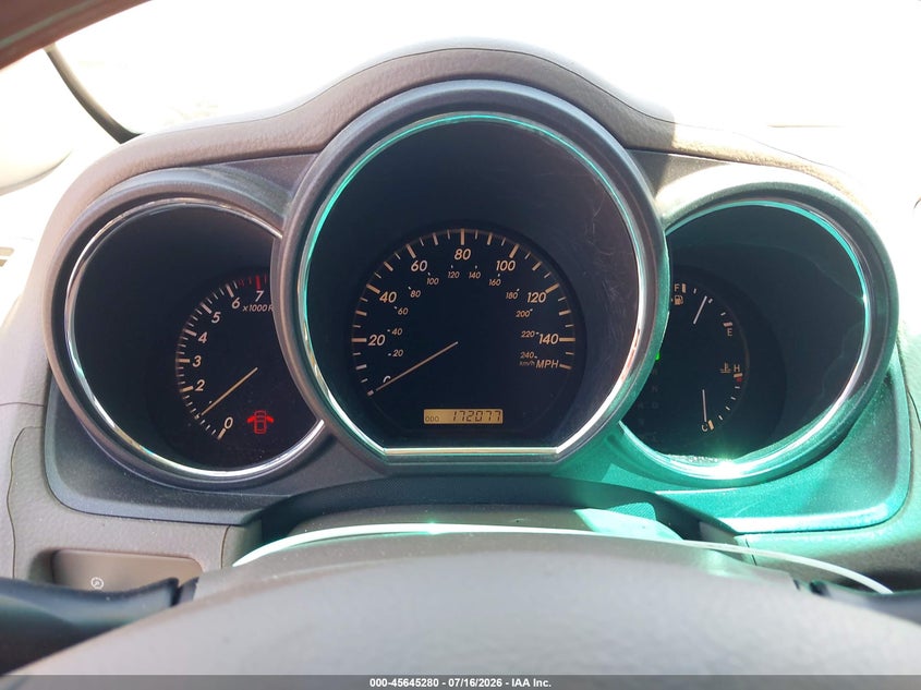 2007 Lexus Rx VIN 2T2GK31U27C003019 IAAI salvage auction — SIDE, Salvage (California), sold $1,450 on 2026-08-26 (photo 7)