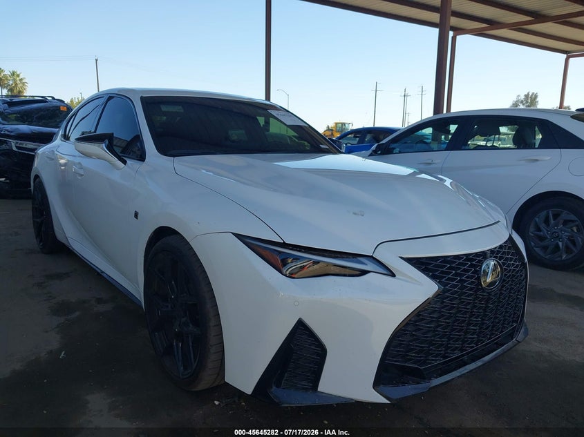 2022 Lexus Is VIN JTHAP1D27N5001138 IAAI salvage auction — THEFT, Clear - Dealer Only (California), sold $27,750 on 2026-07-30 (photo 1)