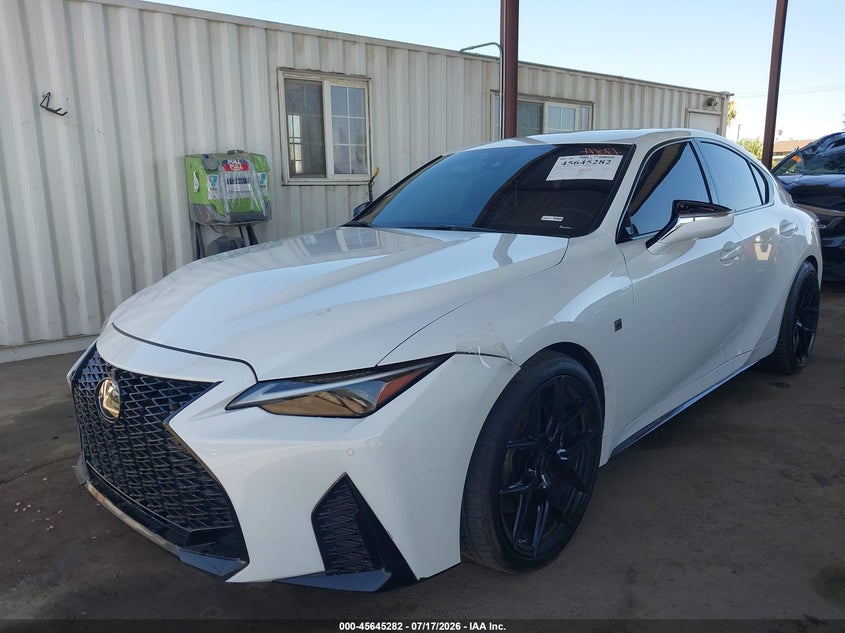 2022 Lexus Is VIN JTHAP1D27N5001138 IAAI salvage auction — THEFT, Clear - Dealer Only (California), sold $27,750 on 2026-07-30 (photo 2)