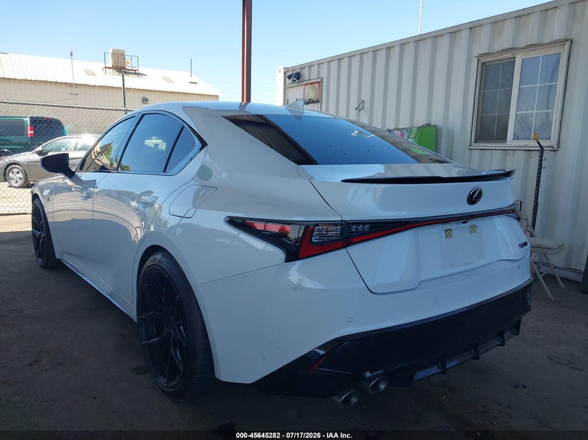 2022 Lexus Is VIN JTHAP1D27N5001138 IAAI salvage auction — THEFT, Clear - Dealer Only (California), sold $27,750 on 2026-07-30 (photo 3)