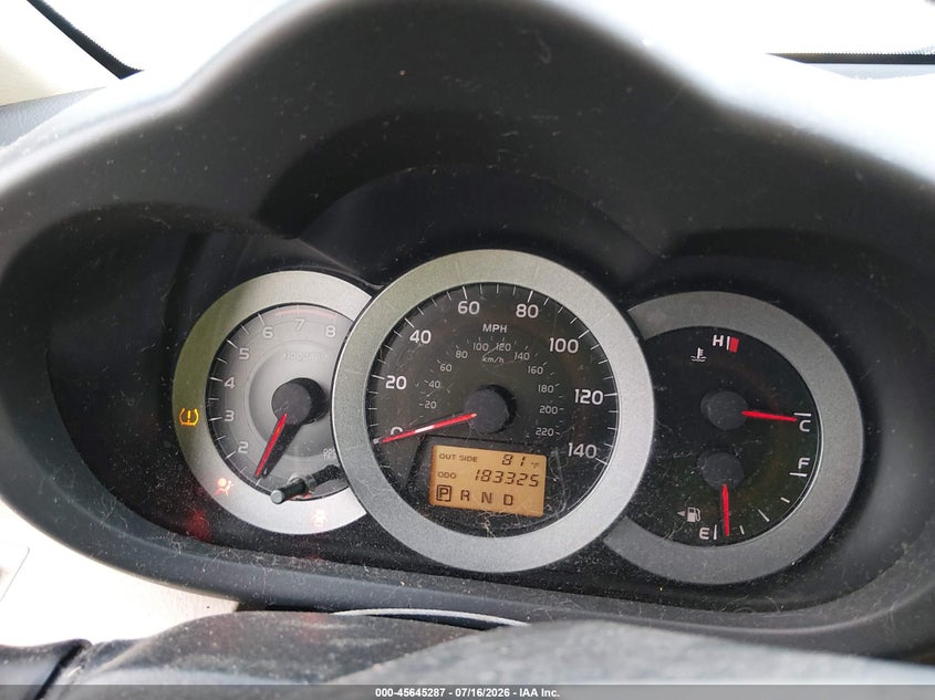 2007 Toyota Rav4 VIN JTMZD31V275058504 IAAI salvage auction — NORMAL WEAR, Original (Texas), sold $25 on 2026-07-22 (photo 7)