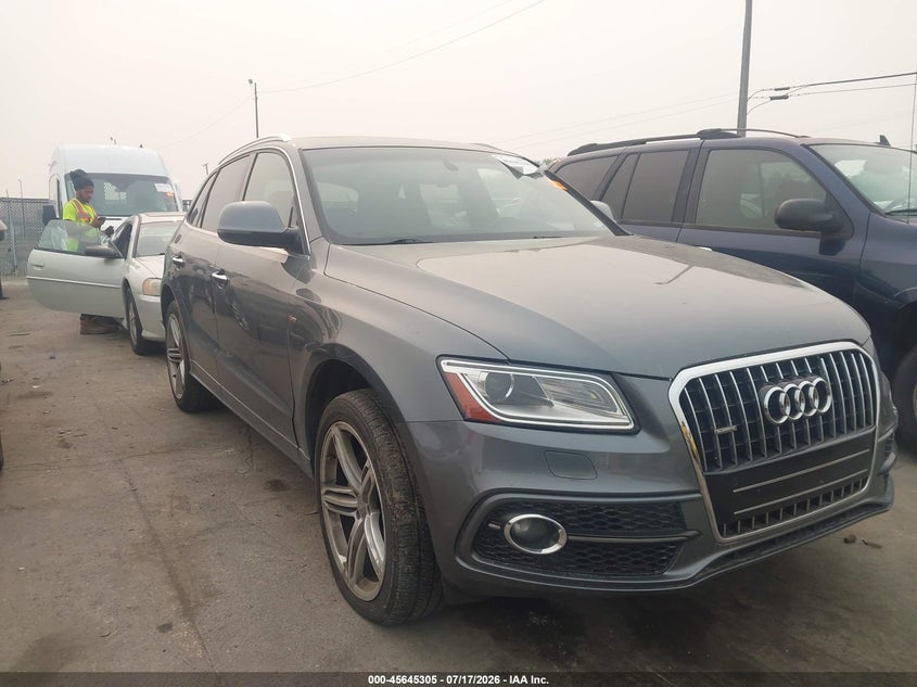 2017 Audi Q5 VIN WA1M2AFP3HA095692 IAAI salvage auction — NORMAL WEAR, Original (Ohio), sold $1,550 on 2026-07-28 (photo 1)