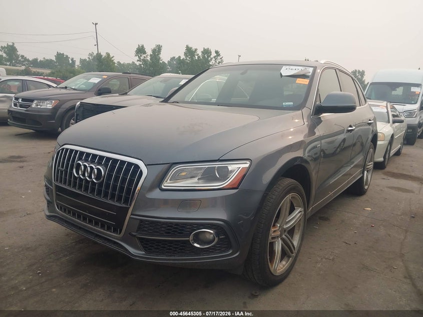 2017 Audi Q5 VIN WA1M2AFP3HA095692 IAAI salvage auction — NORMAL WEAR, Original (Ohio), sold $1,550 on 2026-07-28 (photo 2)