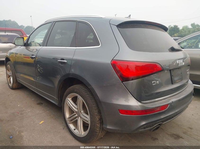 2017 Audi Q5 VIN WA1M2AFP3HA095692 IAAI salvage auction — NORMAL WEAR, Original (Ohio), sold $1,550 on 2026-07-28 (photo 3)