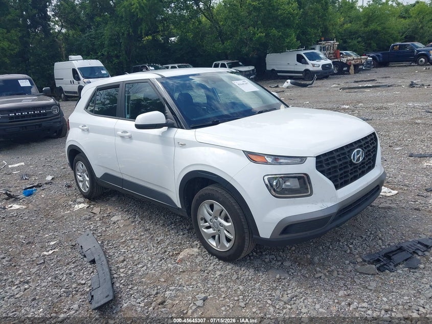 2021 Hyundai Venue VIN KMHRB8A39MU067120 IAAI salvage auction — NORMAL WEAR, Clear (Tennessee), sold $2,550 on 2026-07-23 (photo 1)