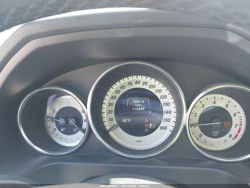 2014 Mercedes-benz E-class VIN WDDHF5KB8EB025758 IAAI salvage auction — NORMAL WEAR, Clear - Dealer Only (California), sold $500 on 2026-07-29 (photo 7)
