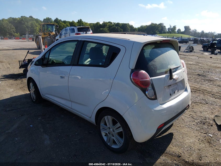 2015 Chevrolet Spark VIN KL8CD6S95FC763311 IAAI salvage auction — NORMAL WEAR, Clear (Tennessee), sold $750 on 2026-07-29 (photo 3)