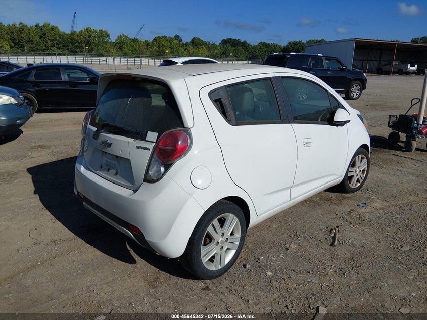 2015 Chevrolet Spark VIN KL8CD6S95FC763311 IAAI salvage auction — NORMAL WEAR, Clear (Tennessee), sold $750 on 2026-07-29 (photo 4)