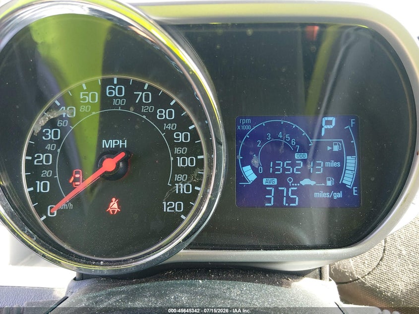 2015 Chevrolet Spark VIN KL8CD6S95FC763311 IAAI salvage auction — NORMAL WEAR, Clear (Tennessee), sold $750 on 2026-07-29 (photo 7)