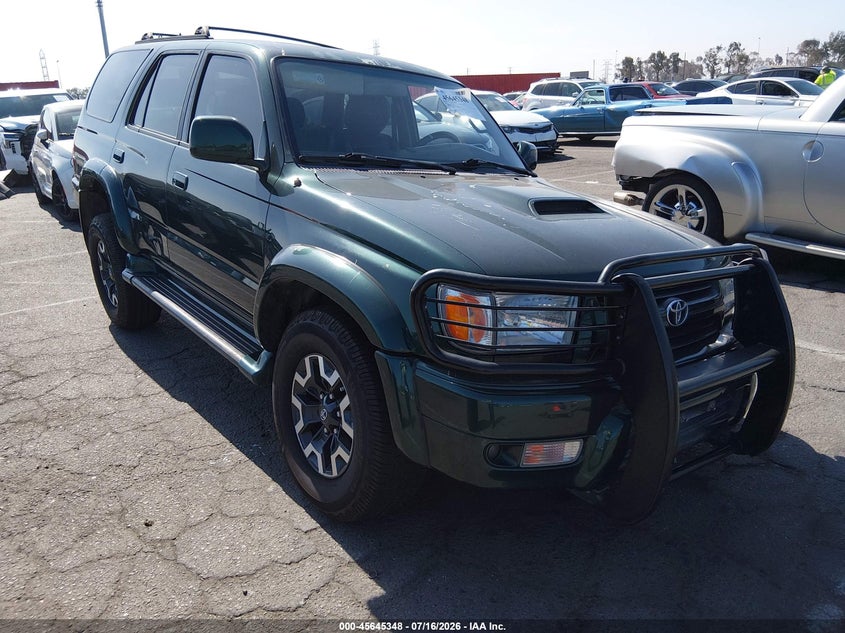 2001 Toyota 4runner VIN JT3GN86R810215555 IAAI salvage auction — Unknown, Salvage (California), sold $1,100 on 2026-07-29 (photo 1)