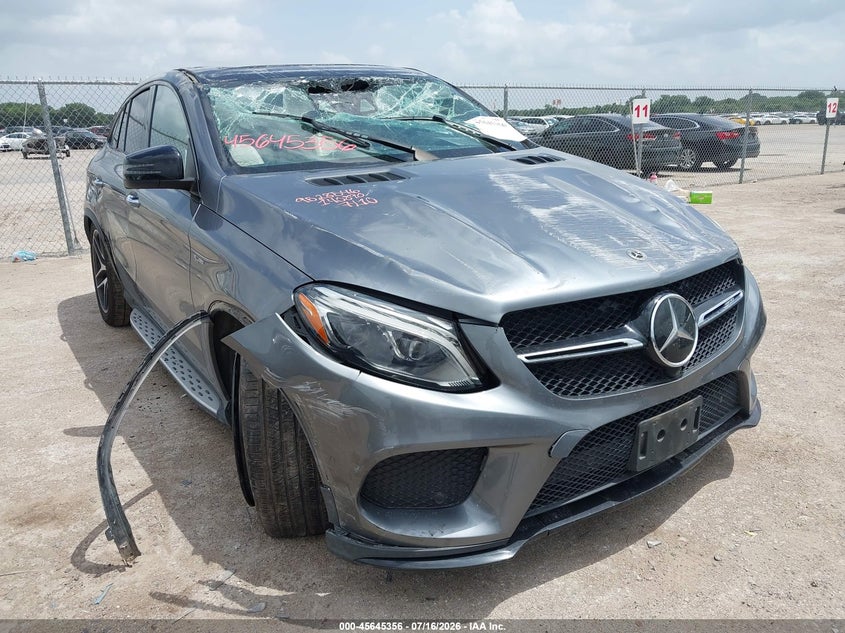 2019 Mercedes-benz Amg gle coupe VIN 4JGED6EB0KA140890 — IAAI salvage auction photo