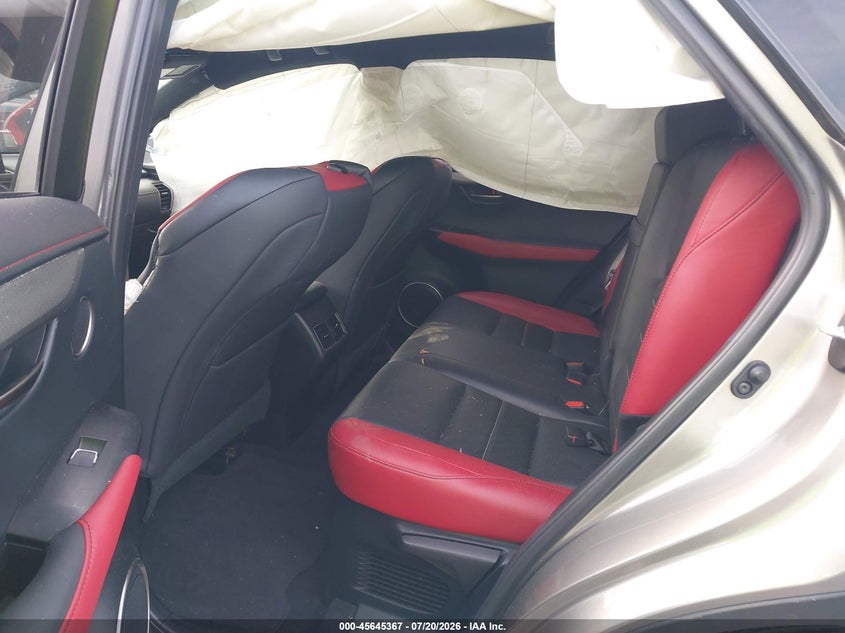 2018 Lexus Nx VIN JTJYARBZ6J2094355 IAAI salvage auction — RIGHT FRONT, Salvage Title, sold $6,500 on 2026-07-24 (photo 8)