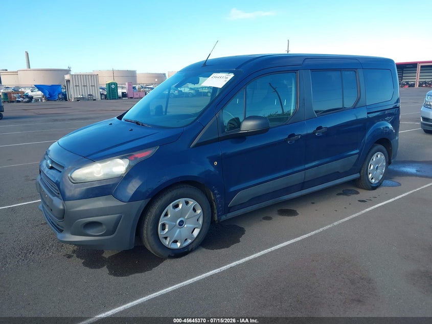 2017 Ford Transit connect VIN NM0GE9E79H1295421 IAAI salvage auction — NORMAL WEAR, Sf97 (Hawaii), sold $4,050 on 2026-07-28 (photo 2)