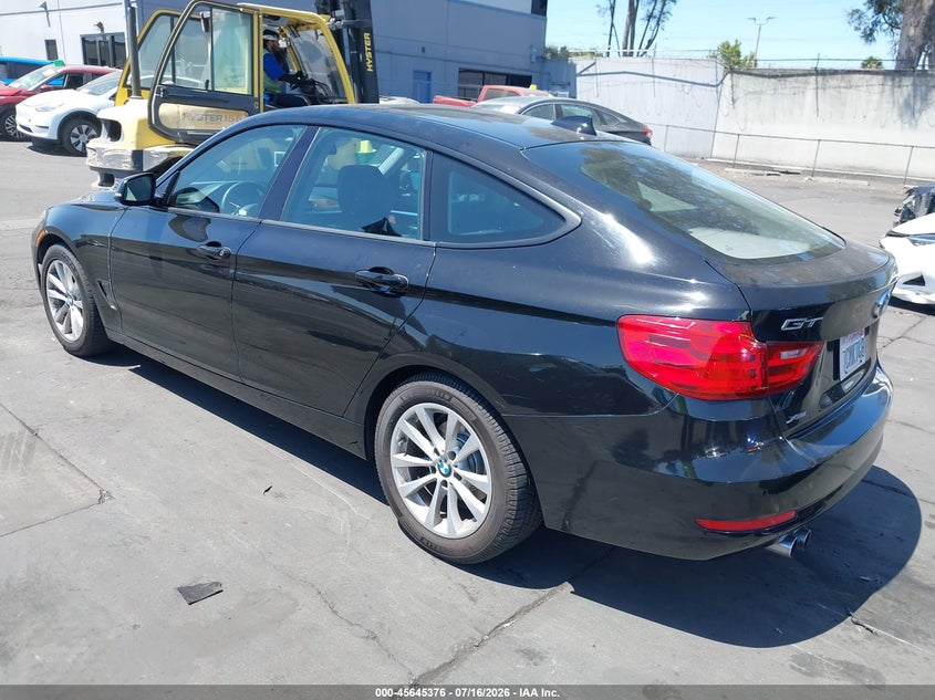 2014 BMW 3er VIN WBA3X5C58ED242545 IAAI salvage auction — LEFT FRONT, Salvage Certificate (California), sold $2,700 on 2026-07-31 (photo 3)