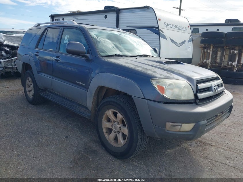 2003 Toyota 4runner VIN JTEZT14R430001911 IAAI salvage auction — NORMAL WEAR, Original (Texas), sold $1,100 on 2026-07-28 (photo 1)