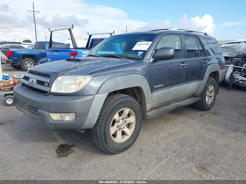 2003 Toyota 4runner VIN JTEZT14R430001911 IAAI salvage auction — NORMAL WEAR, Original (Texas), sold $1,100 on 2026-07-28 (photo 2)