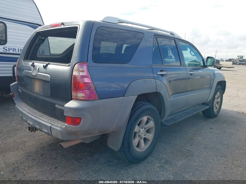 2003 Toyota 4runner VIN JTEZT14R430001911 IAAI salvage auction — NORMAL WEAR, Original (Texas), sold $1,100 on 2026-07-28 (photo 4)