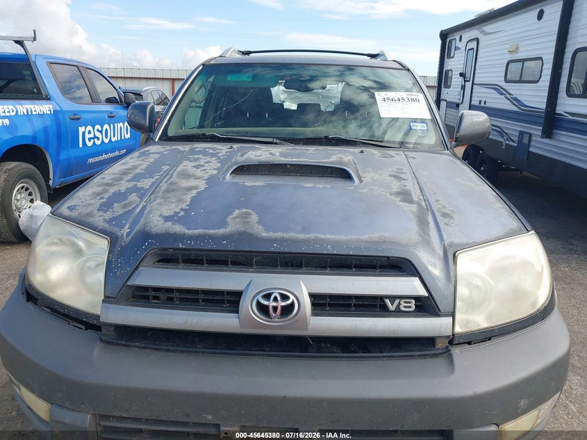 2003 Toyota 4runner VIN JTEZT14R430001911 IAAI salvage auction — NORMAL WEAR, Original (Texas), sold $1,100 on 2026-07-28 (photo 6)