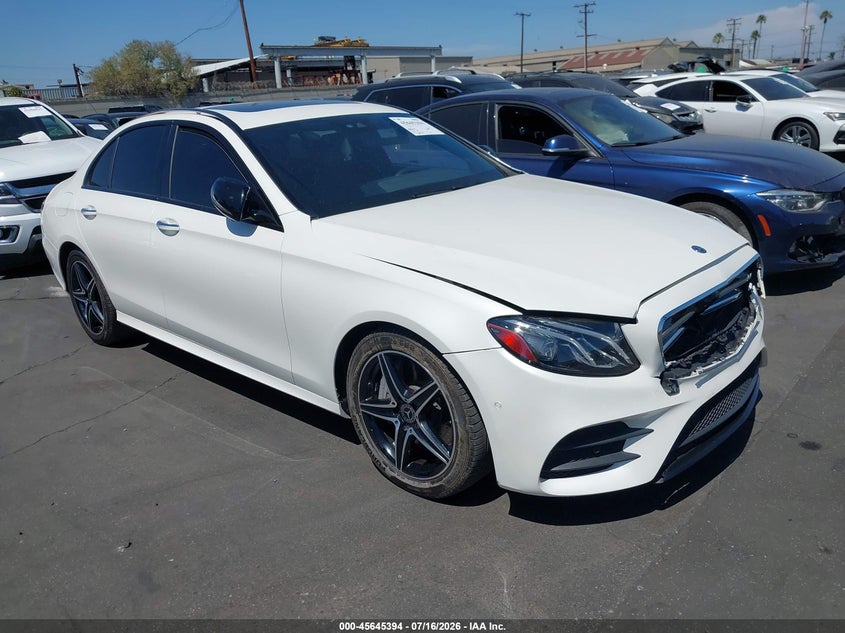 2018 Mercedes-benz E-klasse VIN WDDZF4JB4JA314166 IAAI salvage auction — FRONT END, Salvage Title, sold $10,100 on 2026-08-19 (photo 1)
