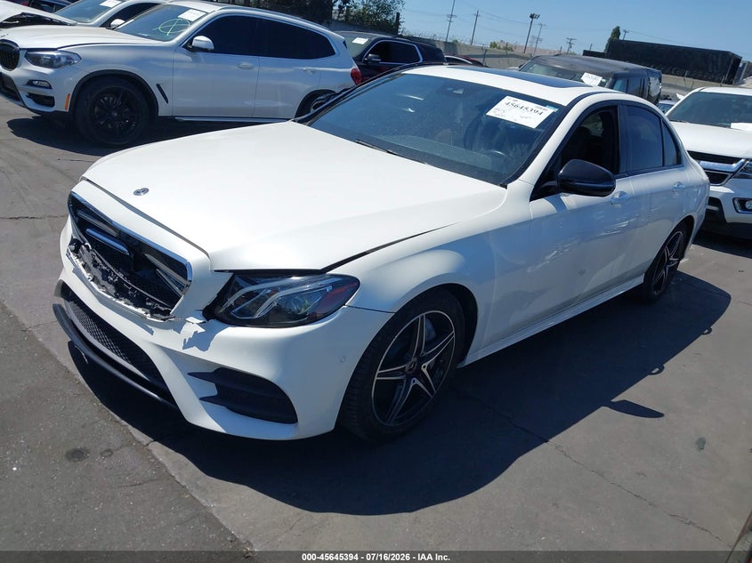 2018 Mercedes-benz E-klasse VIN WDDZF4JB4JA314166 IAAI salvage auction — FRONT END, Salvage Title, sold $10,100 on 2026-08-19 (photo 2)