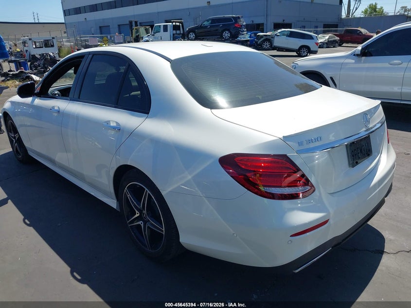 2018 Mercedes-benz E-klasse VIN WDDZF4JB4JA314166 IAAI salvage auction — FRONT END, Salvage Title, sold $10,100 on 2026-08-19 (photo 3)