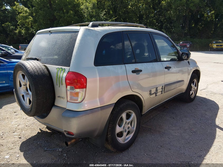 2002 Toyota Rav4 VIN JTEHH20VX26014745 IAAI salvage auction — NORMAL WEAR, Clear (Kansas), sold $25 on 2026-07-29 (photo 4)