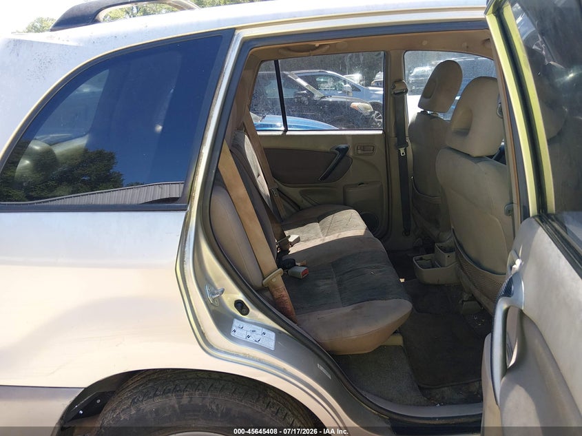 2002 Toyota Rav4 VIN JTEHH20VX26014745 IAAI salvage auction — NORMAL WEAR, Clear (Kansas), sold $25 on 2026-07-29 (photo 8)