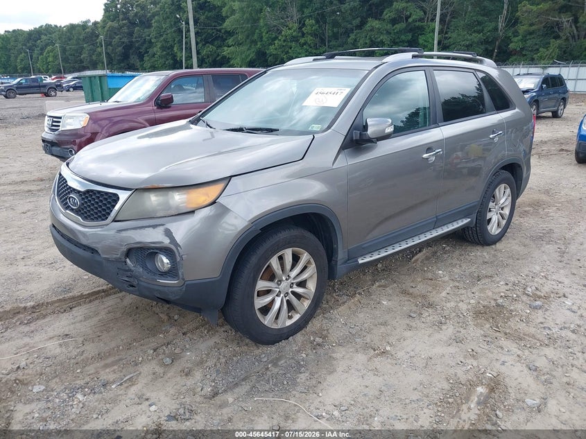 2011 Kia Sorento VIN 5XYKT4A25BG185201 IAAI salvage auction — NORMAL WEAR, Clear (Georgia), sold $675 on 2026-07-23 (photo 2)