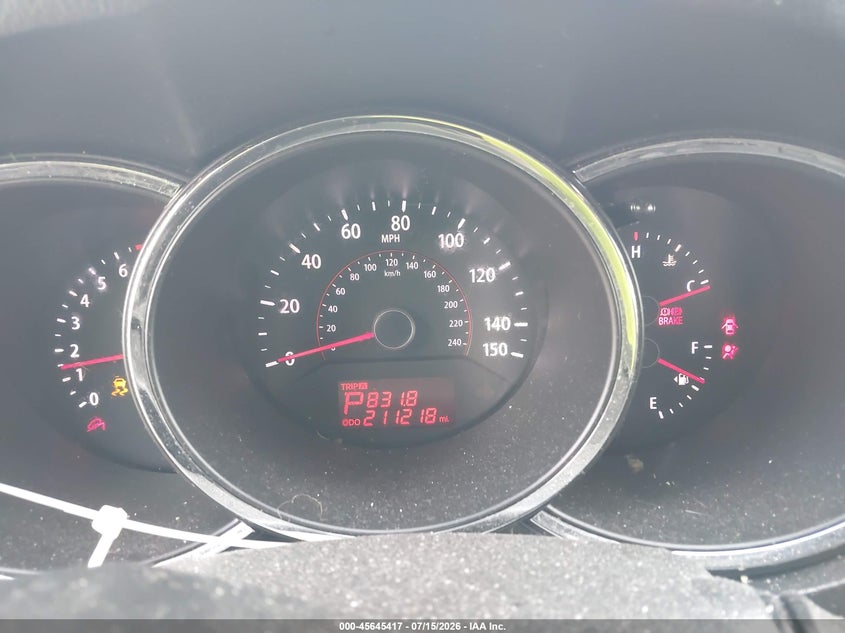 2011 Kia Sorento VIN 5XYKT4A25BG185201 IAAI salvage auction — NORMAL WEAR, Clear (Georgia), sold $675 on 2026-07-23 (photo 7)