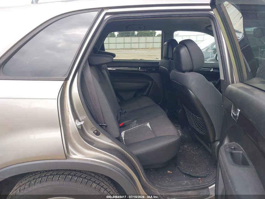 2011 Kia Sorento VIN 5XYKT4A25BG185201 IAAI salvage auction — NORMAL WEAR, Clear (Georgia), sold $675 on 2026-07-23 (photo 8)