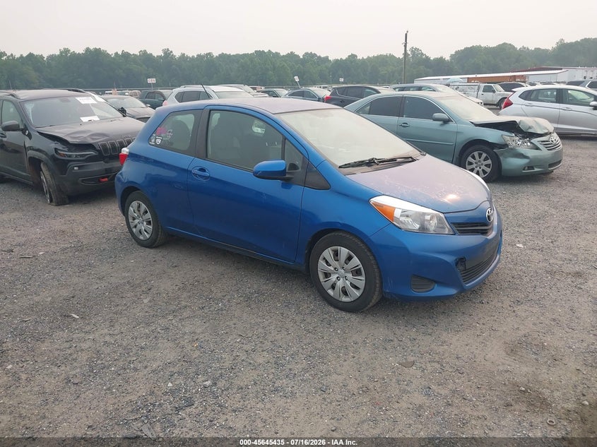2012 Toyota Yaris VIN JTDJTUD30CD507551 IAAI salvage auction — NORMAL WEAR, Clear (Maryland), sold $1,250 on 2026-07-30 (photo 1)