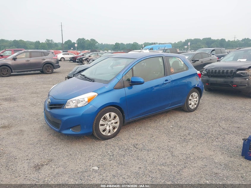 2012 Toyota Yaris VIN JTDJTUD30CD507551 IAAI salvage auction — NORMAL WEAR, Clear (Maryland), sold $1,250 on 2026-07-30 (photo 2)
