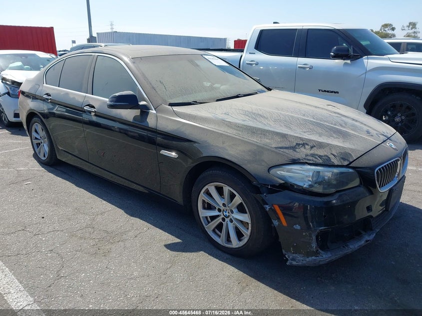 2014 BMW 5 series VIN WBA5A5C53ED504899 IAAI salvage auction — NORMAL WEAR, Clear - Dealer Only (California), sold $275 on 2026-07-30 (photo 1)