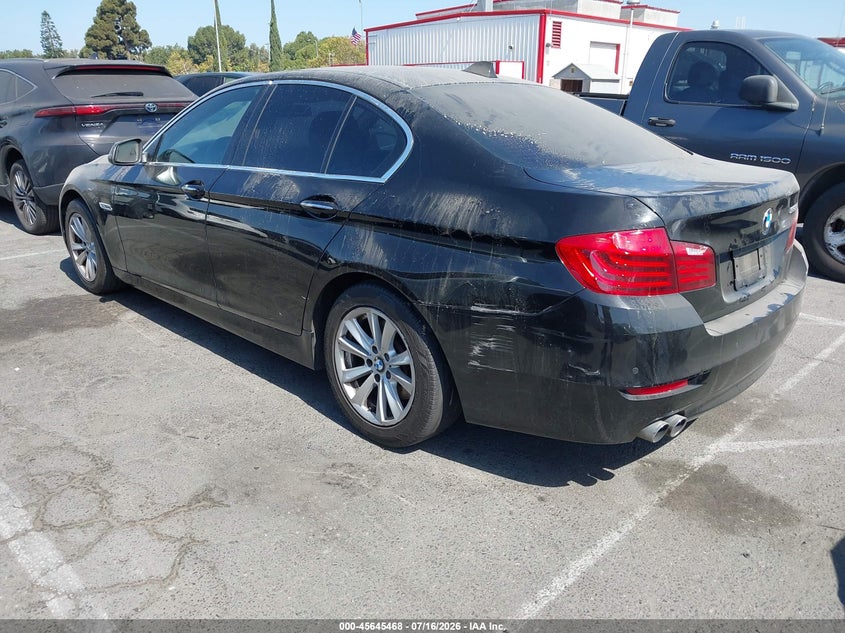 2014 BMW 5 series VIN WBA5A5C53ED504899 IAAI salvage auction — NORMAL WEAR, Clear - Dealer Only (California), sold $275 on 2026-07-30 (photo 3)
