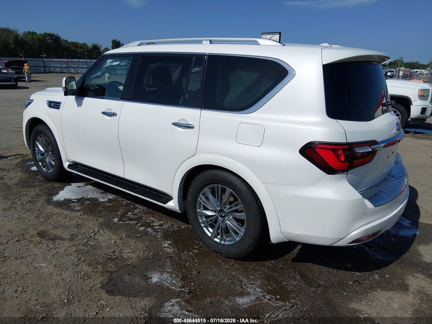 2021 Infiniti Qx80 VIN JN8AZ2AF2M9718129 IAAI salvage auction — ROLLOVER, Salvage (Arkansas), sold $9,850 on 2026-08-12 (photo 3)