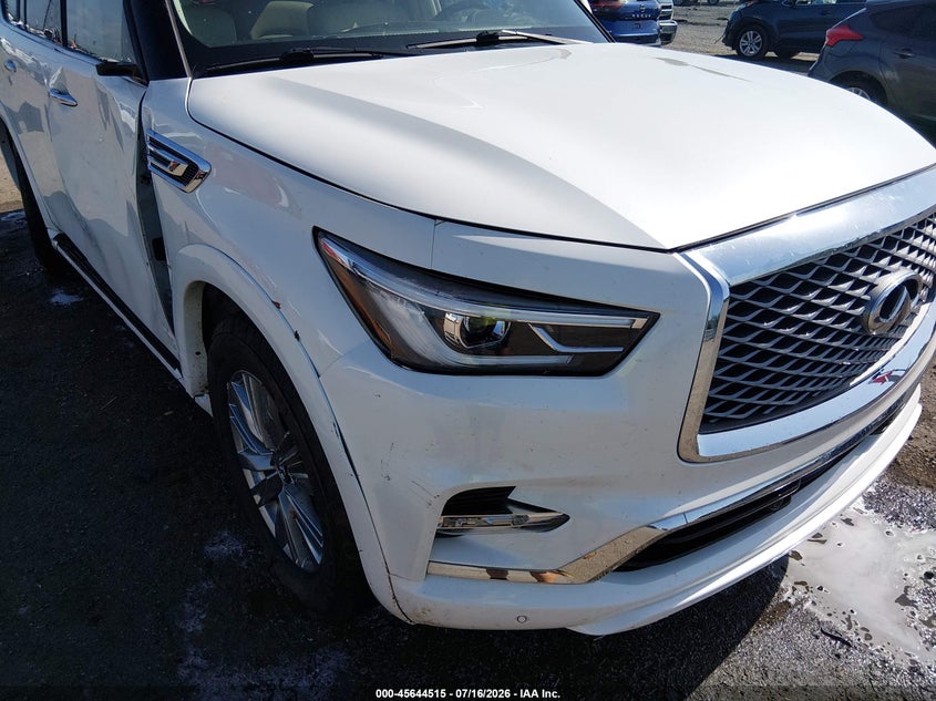 2021 Infiniti Qx80 VIN JN8AZ2AF2M9718129 IAAI salvage auction — ROLLOVER, Salvage (Arkansas), sold $9,850 on 2026-08-12 (photo 6)