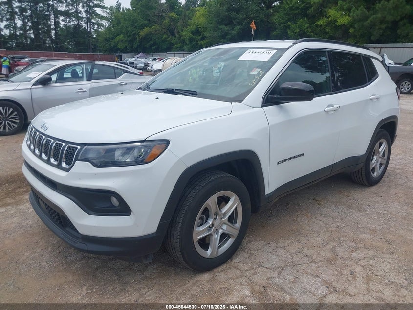 2024 Jeep Compass VIN 3C4NJDBN2RT604426 IAAI salvage auction — RIGHT FRONT, Salvage Title, sold $9,600 on 2026-07-19 (photo 2)