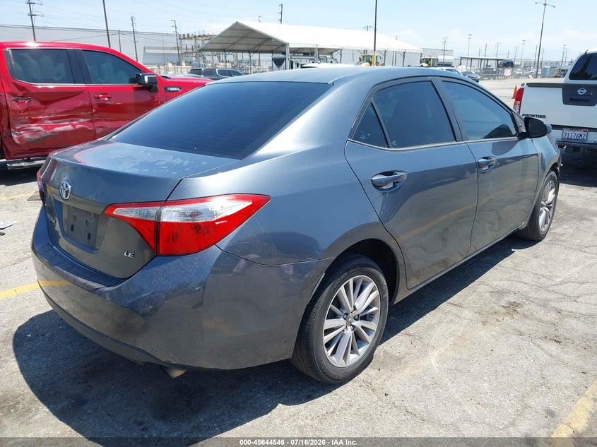 2014 Toyota Corolla VIN 5YFBURHEXEP099554 IAAI salvage auction — FRONT END, Salvage (California), sold $525 on 2026-07-28 (photo 4)