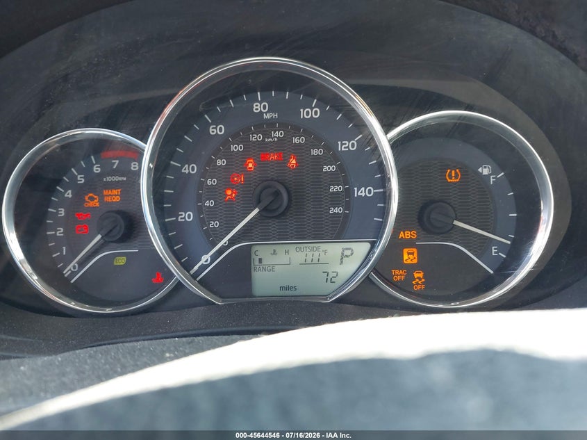 2014 Toyota Corolla VIN 5YFBURHEXEP099554 IAAI salvage auction — FRONT END, Salvage (California), sold $525 on 2026-07-28 (photo 7)