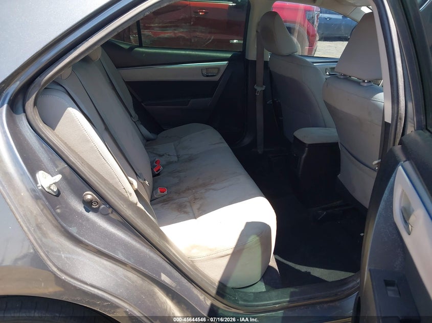 2014 Toyota Corolla VIN 5YFBURHEXEP099554 IAAI salvage auction — FRONT END, Salvage (California), sold $525 on 2026-07-28 (photo 8)