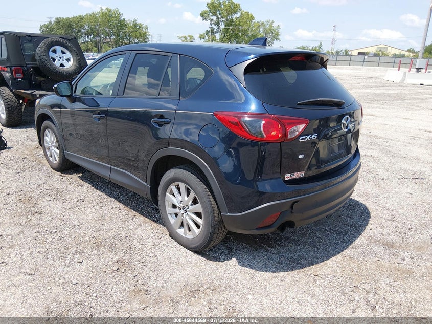 2015 Mazda Cx-5 VIN JM3KE2CY0F0525891 IAAI salvage auction — NORMAL WEAR, Clear (Illinois), sold $2,050 on 2026-07-20 (photo 3)