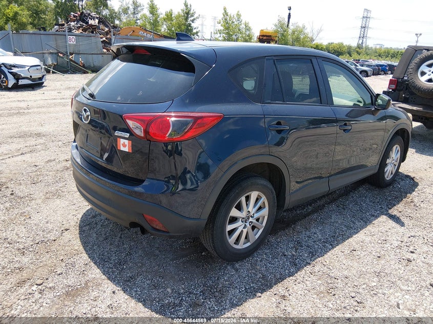 2015 Mazda Cx-5 VIN JM3KE2CY0F0525891 IAAI salvage auction — NORMAL WEAR, Clear (Illinois), sold $2,050 on 2026-07-20 (photo 4)