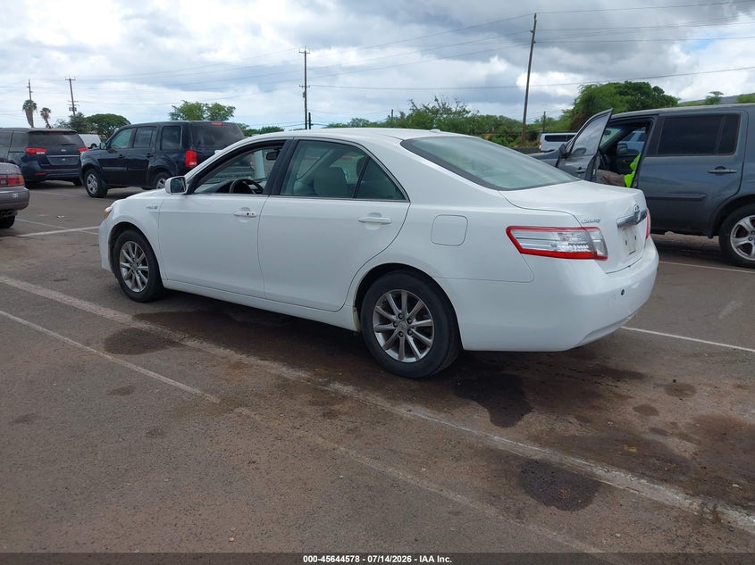 2010 Toyota Camry hybrid VIN JTNBB3EK8A3053541 IAAI salvage auction — NORMAL WEAR, Clear (Hawaii), sold $525 on 2026-07-28 (photo 3)