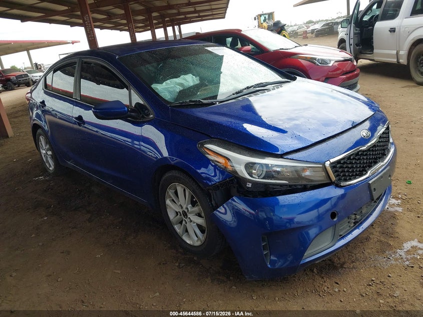 2017 Kia Forte VIN 3KPFL4A70HE117309 IAAI salvage auction — FRONT END, Salvage (Arizona), sold $25 on 2026-07-29 (photo 1)