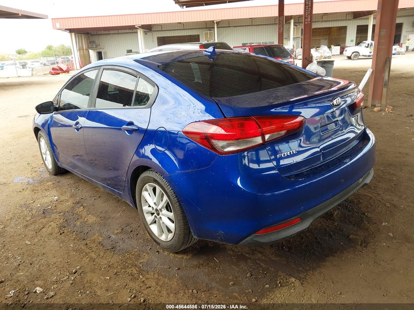 2017 Kia Forte VIN 3KPFL4A70HE117309 IAAI salvage auction — FRONT END, Salvage (Arizona), sold $25 on 2026-07-29 (photo 3)