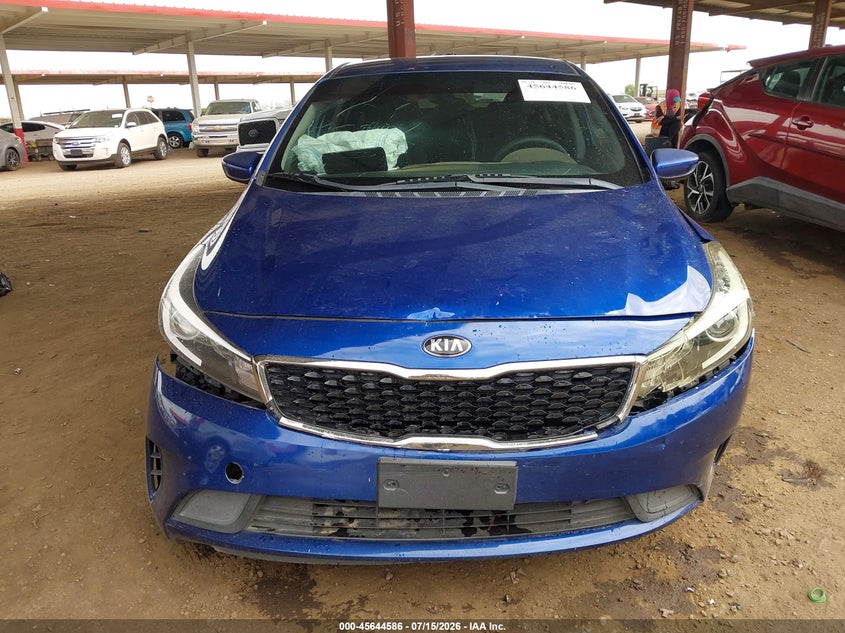 2017 Kia Forte VIN 3KPFL4A70HE117309 IAAI salvage auction — FRONT END, Salvage (Arizona), sold $25 on 2026-07-29 (photo 6)