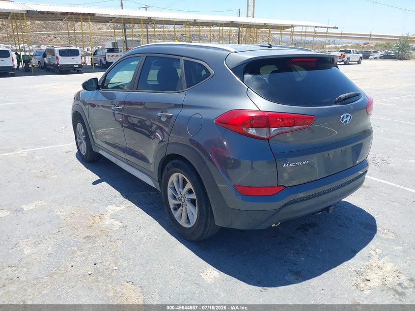 2017 Hyundai Tucson VIN KM8J3CA44HU499111 IAAI salvage auction — SIDE, Clear - Dealer Only (California), sold $775 on 2026-07-22 (photo 3)